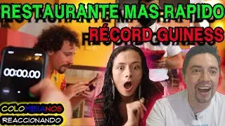 Reacción al 🇲🇽 RESTAURANTE MÁS RÁPIDO del MUNDO | ¿Menos de 13 segundos? 😱🍽 | Y ES MEXICANO