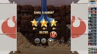 Angry Birds Star Wars Facebook Tournament Week 28 Level 4 High Score 86k (no Power-Ups)