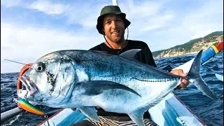 FISHING FOR GT.. EPIC day fishing of Bali with the boys