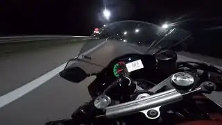 Sebilah blade mengganas. Karak night run. Zx6r vs blade 650.