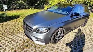 Mercedes Benz E450 Mattlack - matte Lackschutzfolie