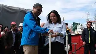 SANMAR DENİZCİLİK LNG CANADA PROJESİ R&Ouml;MORK&Ouml;RLERİ İSİM VERME ETKİNLİĞİ