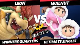 Captain's Quarters 4 Winners Quarters - Leon (Bowser) Vs. Walnut (Ice Climbers) SSBU Singles