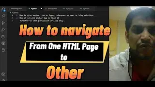 Anchor tag (a tag) Part 1-How to Jump or Navigate article in a News Website using HTML & CSS