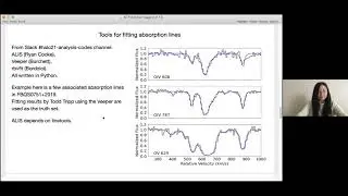Tutorial: Quasar Absorption Line Fitting - Marie Lau