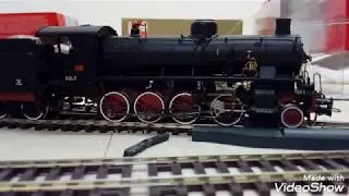 740 144 titolare di un servizio merci, sulla pista prove dell'O.G.R.