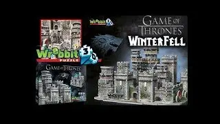 WREBBIT PUZZLE 3D - WINTERFELL - QUEBRA CABEÇA GAME OF THRONES (PT-BR)!!!