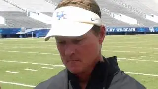 Randy Sanders Happy with Offense after 2nd Scrimmage