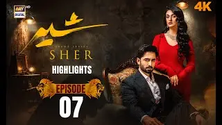 Sher Episode 7 | Highlights | Danish Taimoor | Sarah Khan | ARY Digital Drama