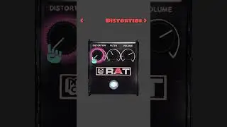 Short Demo Proco Rat | Art by Sketchypedals | Sounds and Settings Loopydemos
