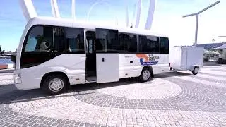 Bus Charters Perth - Toyota Coaster Deluxe