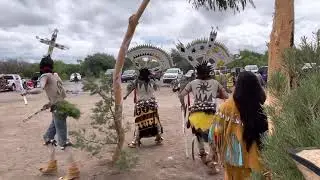 Apache crown dancers