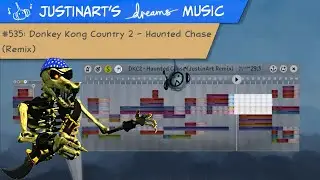 Donkey Kong Country 2 - Haunted Chase (JustinArt Remix), Dreams PS4 Music #535