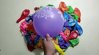 Relaxing Balloon Pop Sounds - ASMR For Sleep & Stress Relief #satisfying #oddlysatisfying #asmr