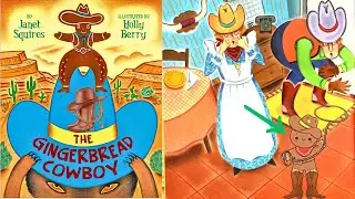 The Gingerbread Cowboy | Kids & Family Picture Story Book | Read Aloud American English | Enjoy!
