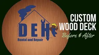 Custom Wood Deck (Before & After)