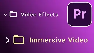 Immersive Video Effects Explained, Premiere Pro Tutorial, Video Effects, Lesson 8