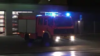 Einsatzfahrten Berufs- und Freiwillige Feuerwehr Bottrop an Silvester
