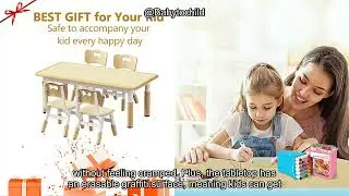 Is the Brelley Kids Table and Chair Set Safe and Comfortable for Your Child? Review.
