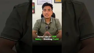 Home Loan for ₹30k Salary | Home Loan vs Salary | Home Loan According to Salary #shorts #foryou
