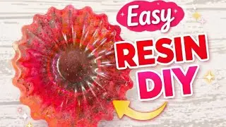 Valentine Resin Trinket Dish| Beginner Resin Craft DIY