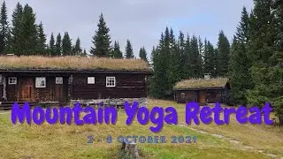 Mountain Yoga Retreat | YOGA 🧘 READING 📚 NATURE 🌲 AUTUMN 🍂 [CC]