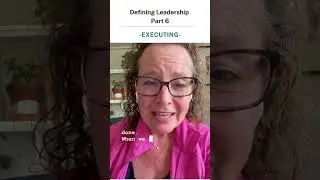 The 6Es of Leadership: Executing I Faith Driven Leader