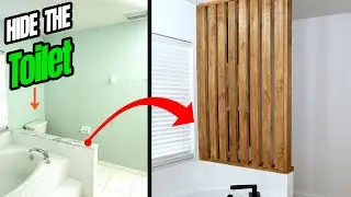 Instantly update any room with Partition Wall // Easy Room Divider