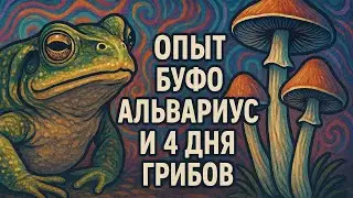 Опыт Буфо Альвариус и 4 дня Грибов на Ямайке