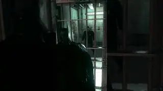 Batman catching Riddler Informant cop