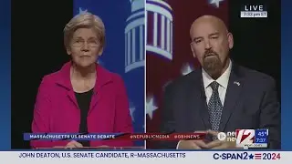 Warren, Deaton clash in second US Senate debate