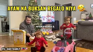 UNWRAPPING CHRISTMAS PRESENTS + HER FIRST CHRISTMAS 