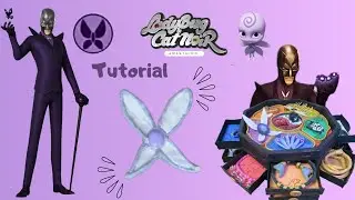 HAWK MOTH AWAKENING movie style Miraculous DIY | Butterfly tutorial Ladybug