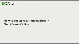 How to set up recurring invoices in QuickBooks Online