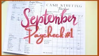 Zero Based Budgeting | First Paycheck of the Month | Budget with me