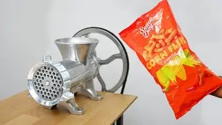 EXPERIEMNT CORN FLIPS VS MEAT GRINDER