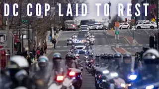 Busy Friday with a police officer's funeral and the Right to Life March.