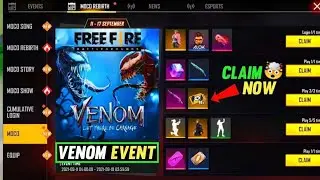 Free Fire New Character Claim Event| Free Fire New Venom Event