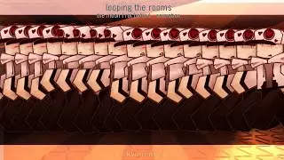 ✦  Looping The Rooms ┊The Moon I Rot Behind - animation┊