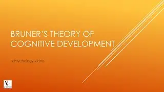 BRUNER'S THEORY OF COGNITIVE DEVELOPMENT