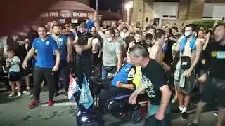 Kohorta ispred stadiona Gradski vrt