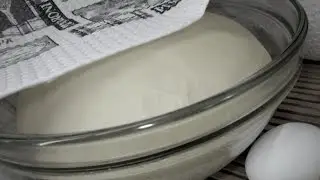 Рецепт - Тесто дрожжевое на сметане