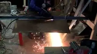 How Fast Can You Plasma Cut Sheet Metal?!? 1/8