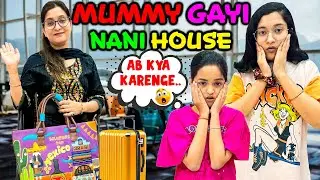 MUMMY GAYI NANI HOUSE! 😭💔 | Jinni Aur Dhwani Home Alone! 🏠🤯🍕📺 | Cute Sisters