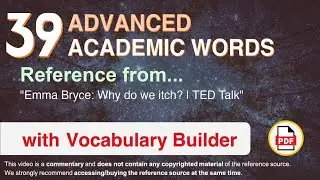 39 Advanced Academic Words Ref from 
