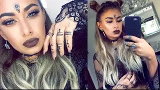 Festival Makeup, Hair & Hand Henna - Coachella style