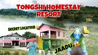 Secret location in Tamulpur || Cinamatic vlog || TONGSHI HOMESTAY ⛺️|| Jadu yaha pe hai 😂||
