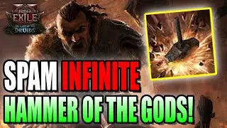 THIS IS THE COOLEST BUILD IN POE 2! | Hammer of the Gods Spam Titan Build Guide