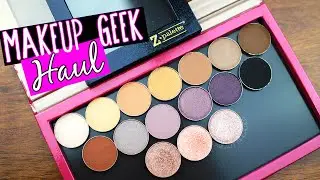 Makeup Geek Eyeshadow Haul/Unboxing