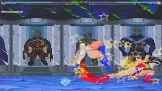 Powergirl Vs Wonder Woman | Mugen Fighting Games